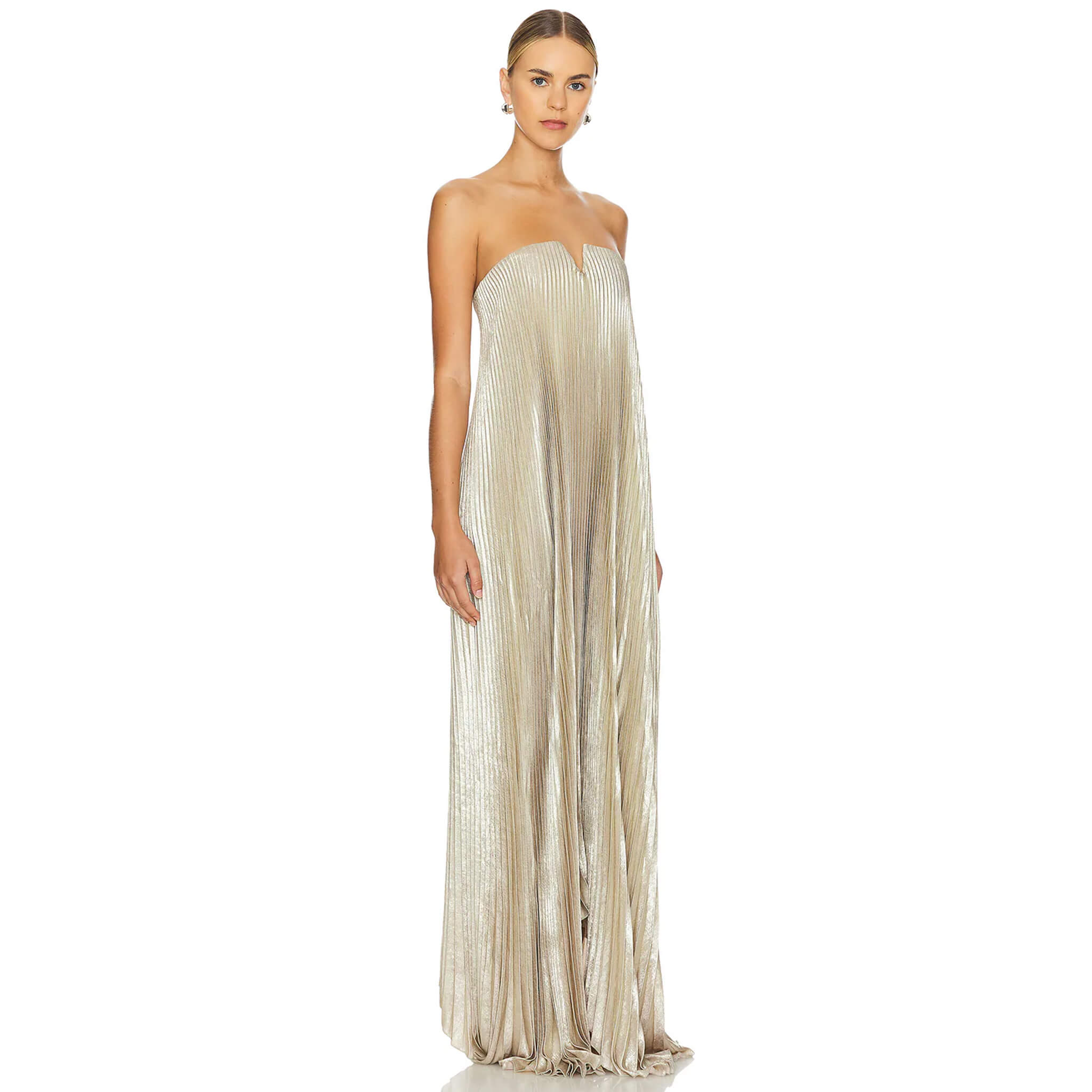 Black Tie Gold Shimmer Dress – Orbit by Aoife